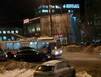 В Мурманске джип врезался в троллейбус