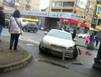 В центре Мурманска "Audi" вылетела на тротуар

