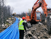 В Кольском округе прокладывают более 11 км нового водовода