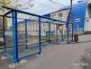 Вандалы испортили остановку в Мурманске накануне Дня города