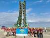 Флаг Североморска развернули в Байконуре
