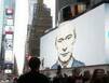 Владимир Путин подмигнул ньюйоркцам с экрана Таймс-сквер