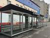 В Мурманске запустили обогрев остановок
