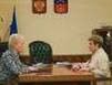Губернатор Марина Ковтун провела встречу с главой регионального спорткомитета Светланой Наумовой