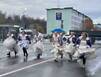 В Заозерске прошел «Забег невест»