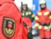 В Полярных Зорях тушили пожар в гараже