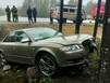 В Кандалакшском округе иномарка оказалась в кювете