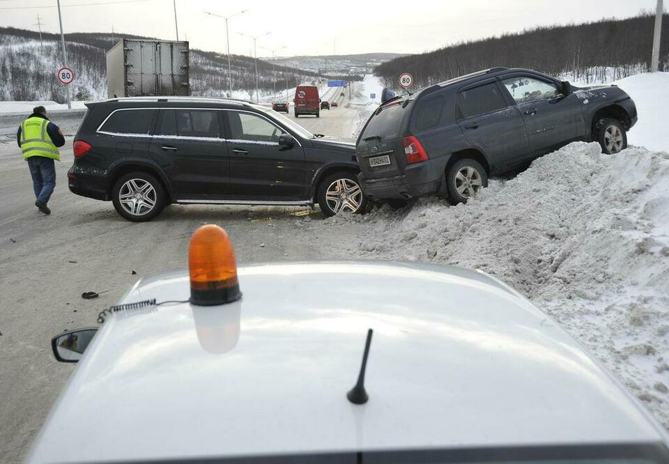 Ленинградку дружинники называют взлетной полосой.