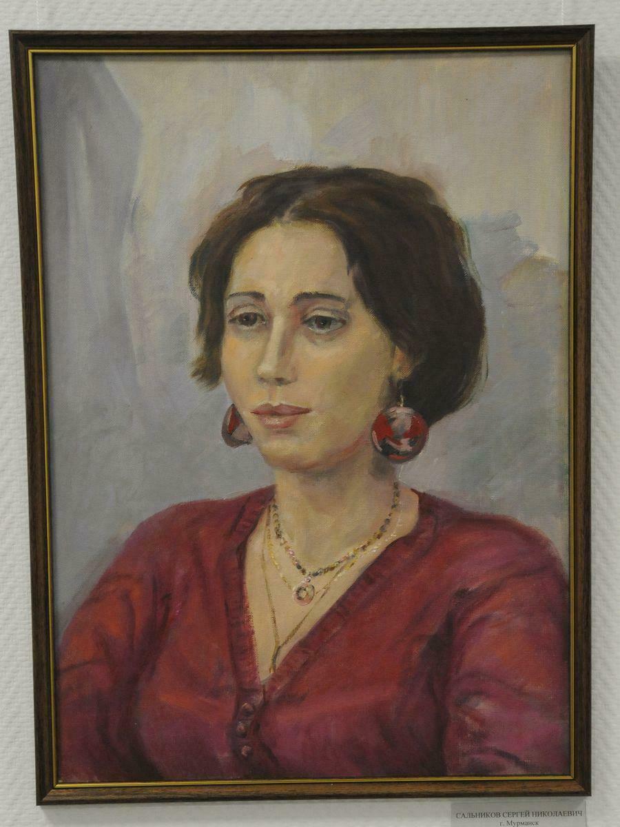 «Портрет однокурсницы» Сергея Сальникова.