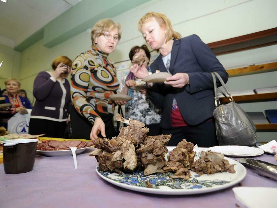 Посетители оценили саамскую кухню.