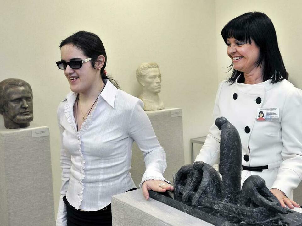 Тактильная выставка - одна из изюминок центра. Тактильная выставка - одна из изюминок центра.