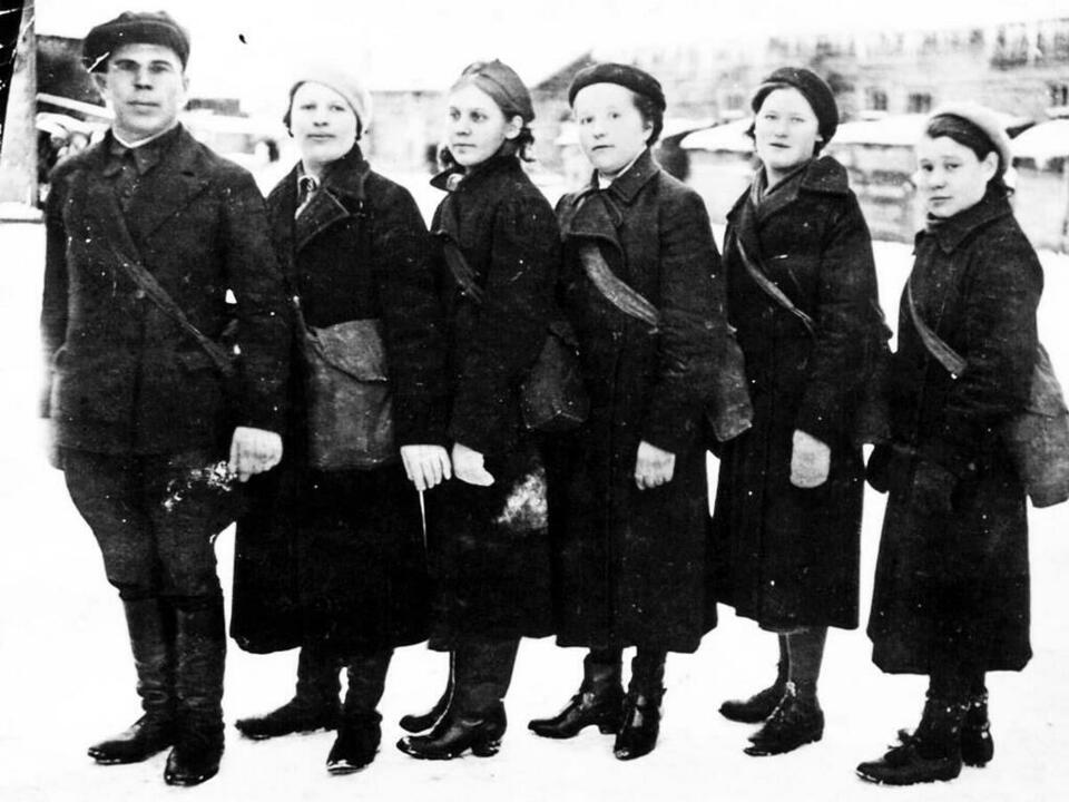 Мончегорский истребительный батальон. 1944 год. Мончегорский истребительный батальон. 1944 год.