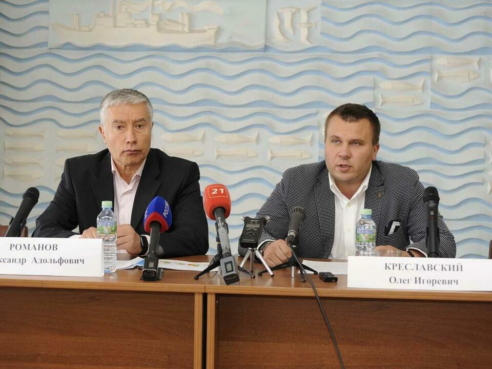 Александр Романов и Олег Креславский.
