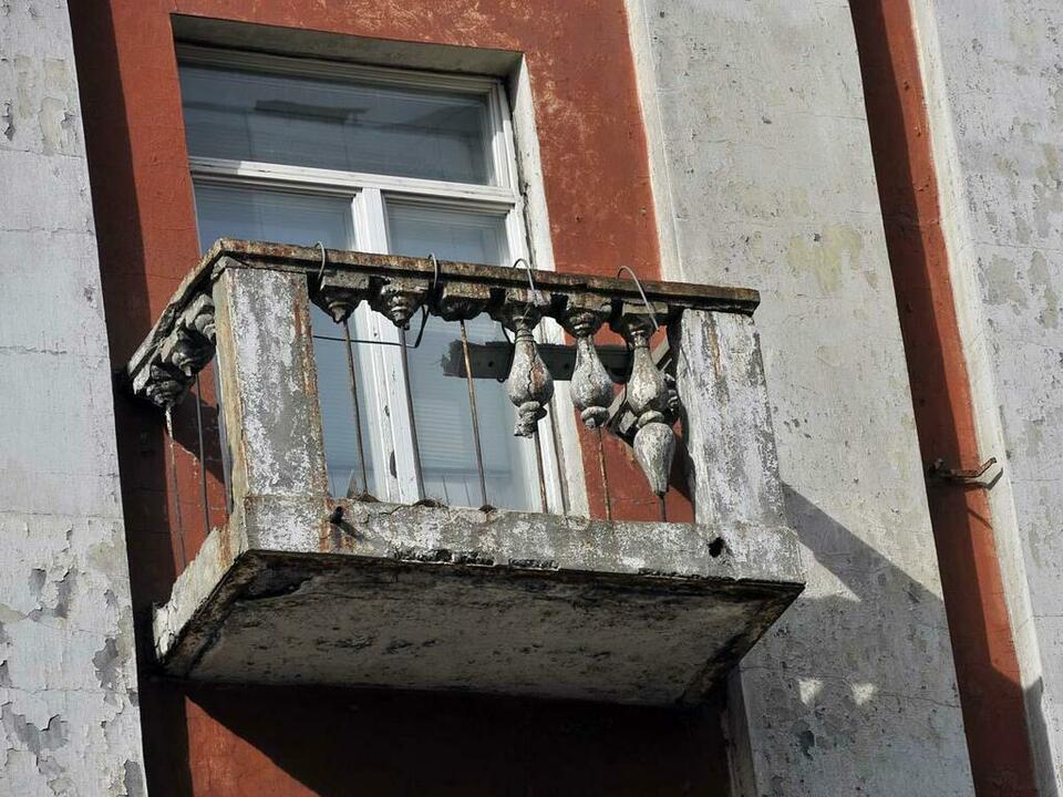 Аварийный балкон.