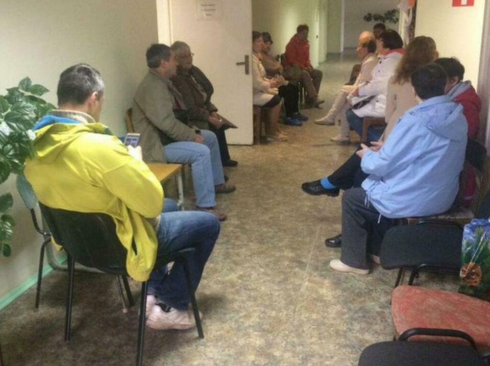 На личном приеме у министра Валерия Перетрухина.