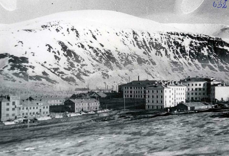 Вид г. Кировска. 1937 г.