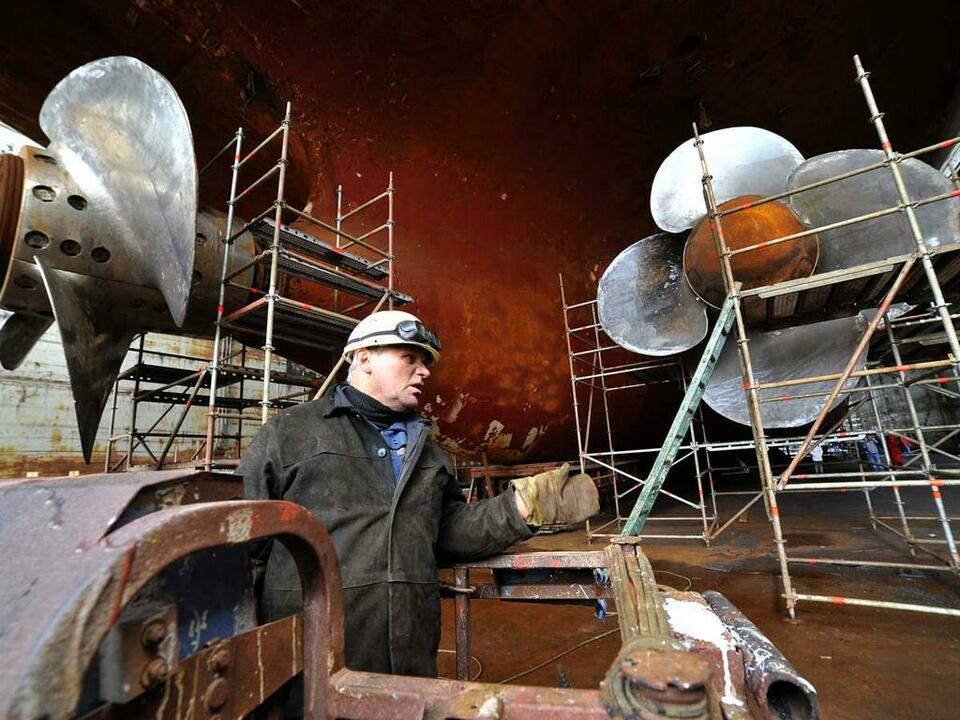 В доке &laquo;Атомфлота&raquo;.