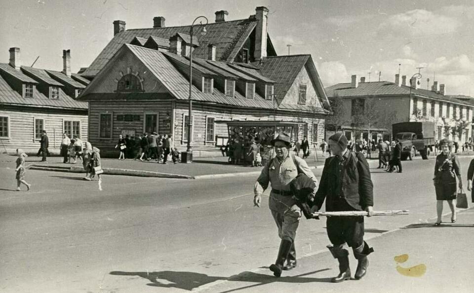 Площадь Пять Углов. 1948 год.