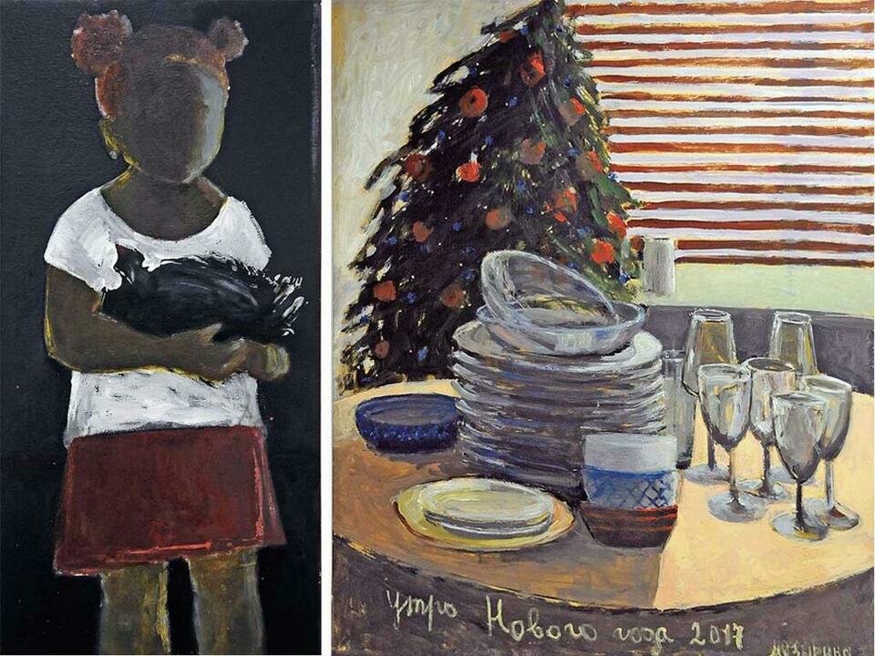 «Девочка с курицей. Прошлым летом», «Утро Нового года». «Девочка с курицей. Прошлым летом», «Утро Нового года».