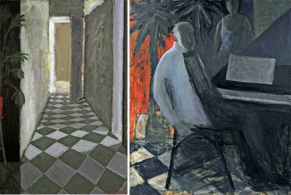 «Коридор в мастерской», «Джаз». «Коридор в мастерской», «Джаз».