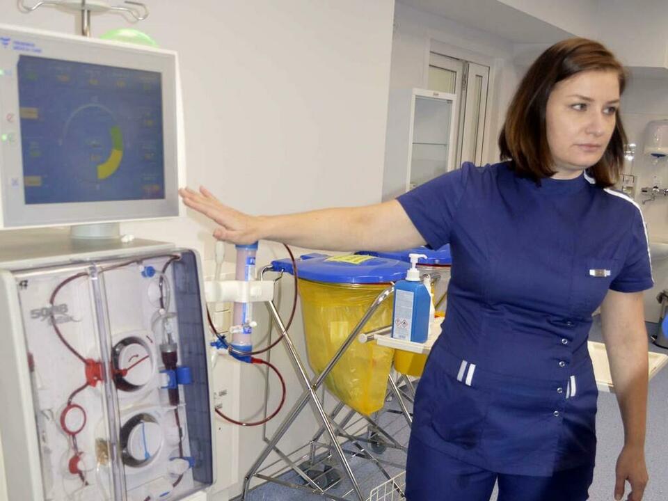 Анна Анисимова: &laquo;Аппараты искусственной почки у нас последнего поколения&raquo;.