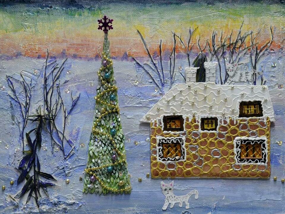  &laquo;Зимняя сказка&raquo;. Маша Вакульская, 10 лет.