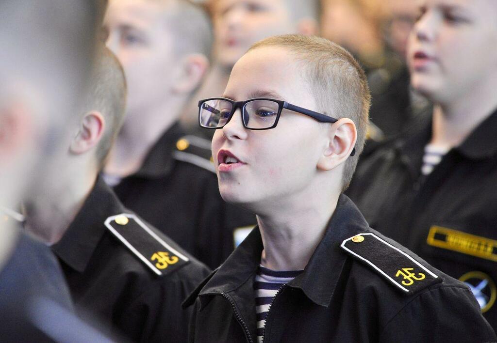 Будущий защитник.