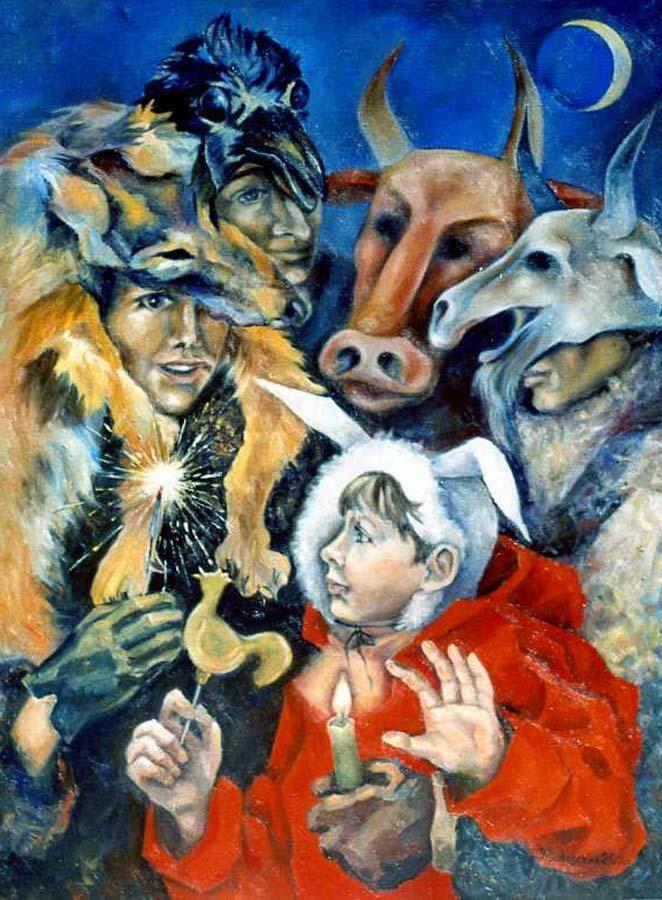 «Ряженые». 2000 г. «Ряженые». 2000 г.