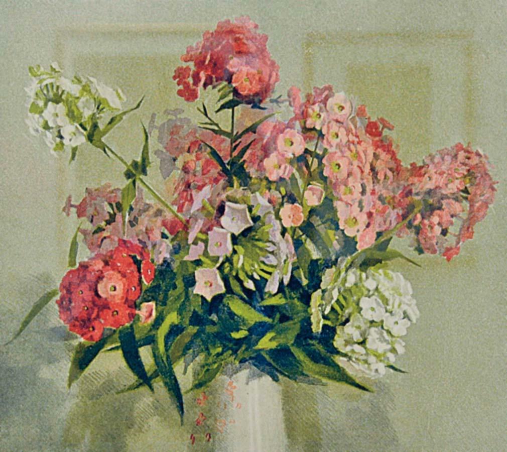  &laquo;Флоксы&raquo;, Валентина Алимова. 1960-е г.