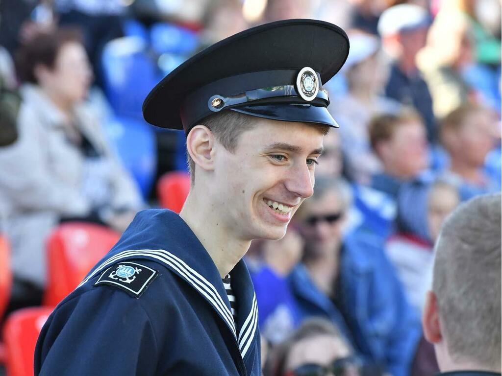 У этого курсанта все уловы впереди.