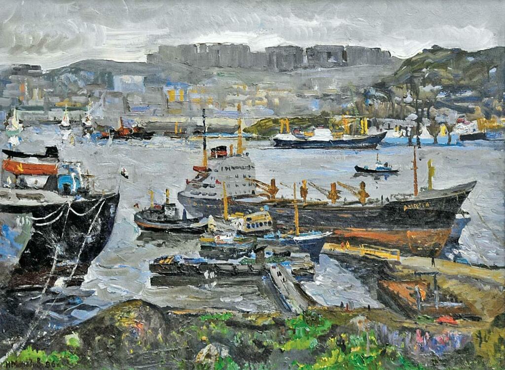 «Старые причалы», Николай Морозов. 1986 г. «Старые причалы», Николай Морозов. 1986 г.