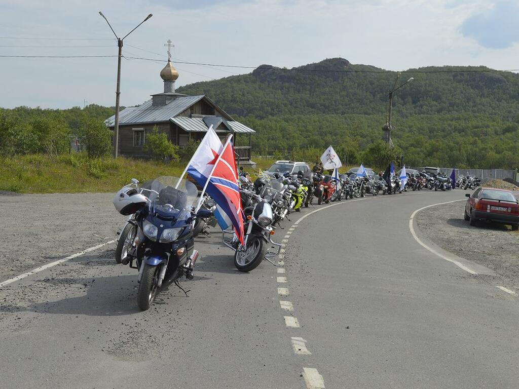 Мотопробег в Печенге