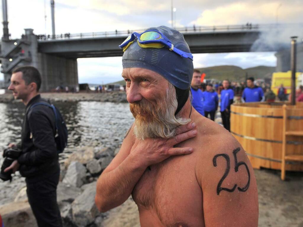 Водица «моржам» пришлась по душе. Водица «моржам» пришлась по душе.