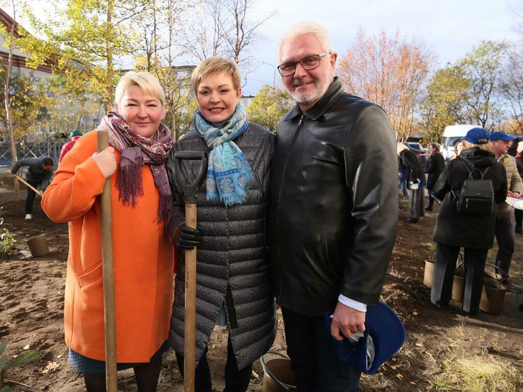 Светлана Солдатова, Марина Ковтун и Эрик Сведал.