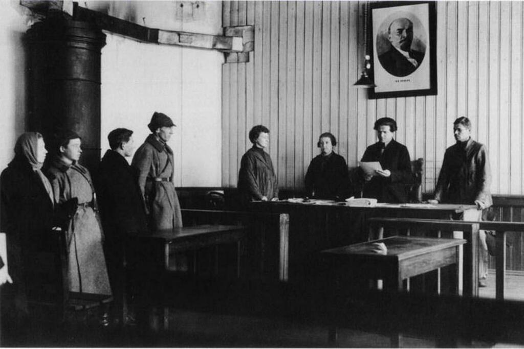 На чубаровском процессе: приговор. 1926 г. 