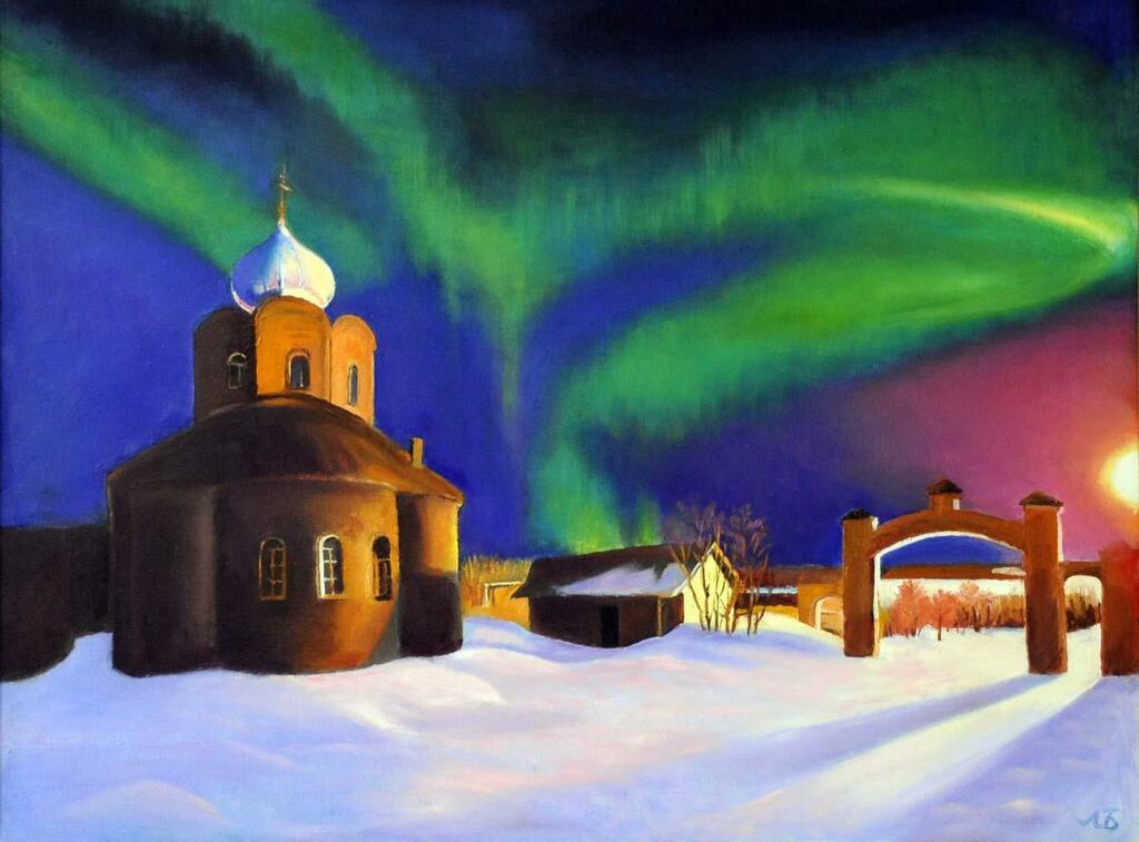 Любовь Буздуган. &laquo;Рождественская ночь&raquo;, 2018 г. 