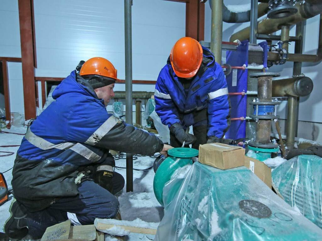 Строительство котельных опережает запланированный график.