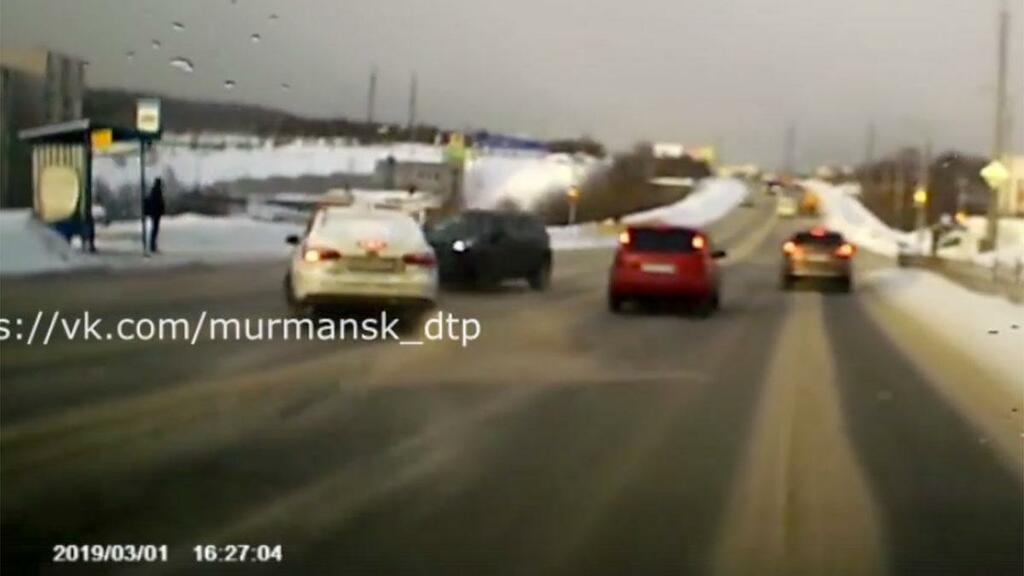 Момент столкновения