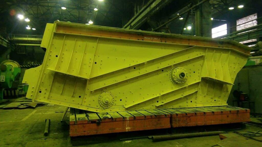 Грохот&raquo; фирмы &laquo;METSO&raquo; после капитального ремонта.