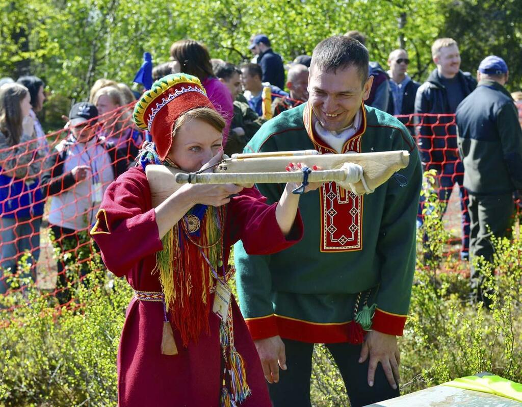 Саамские женщины не уступают мужчинам ни в чем.