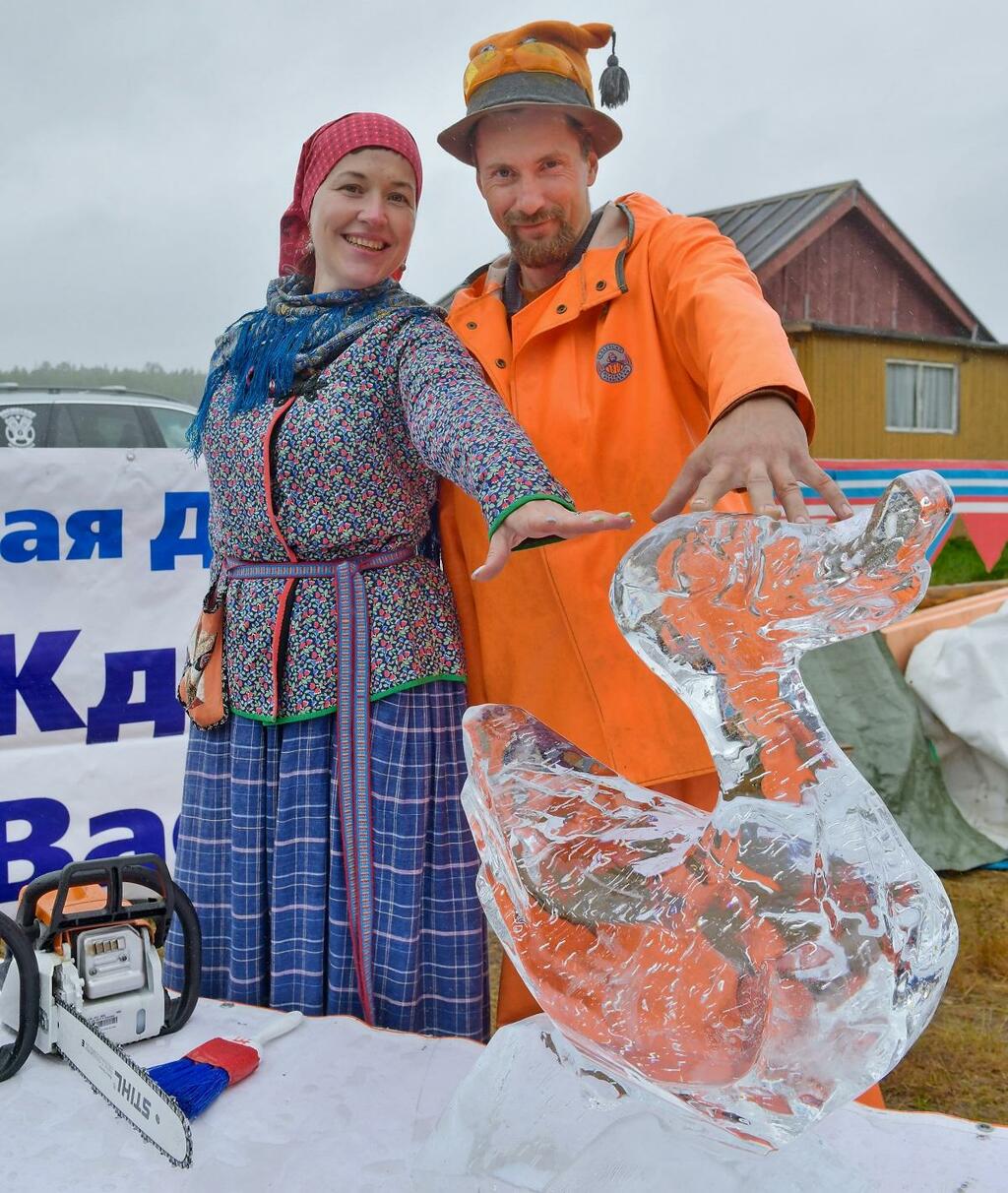 Козуля бывает и ледяной.