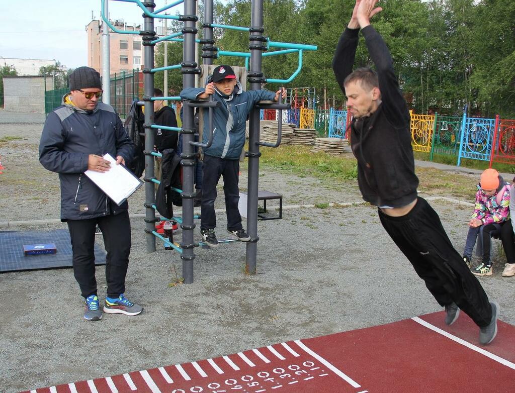 Прыжок в длину с места толчком двумя ногами.