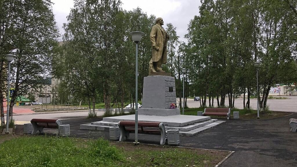 Сквер в Кандалакше Сквер в Кандалакше