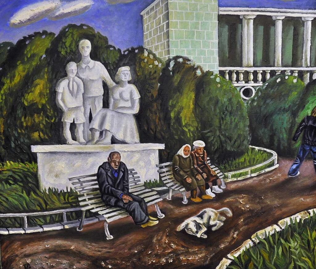 «В сквере». 1997 г. «В сквере». 1997 г.
