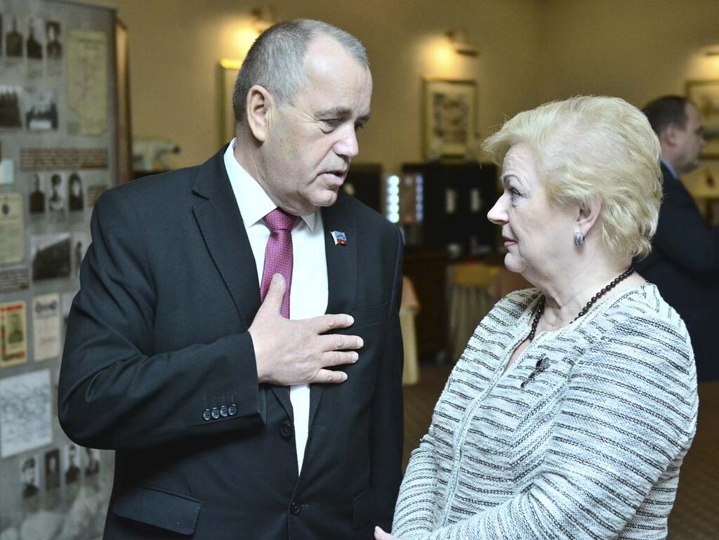 Сергей Дубовой и Тамара Прямикова.