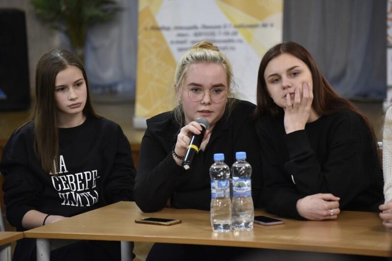 Встреча с молодежью Ковдора