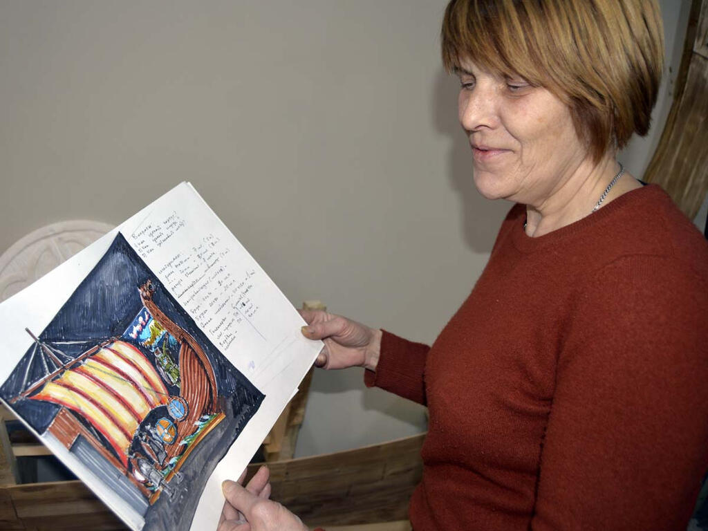 Лариса Никонова: «Вот он, эскиз проекта». Лариса Никонова: «Вот он, эскиз проекта».