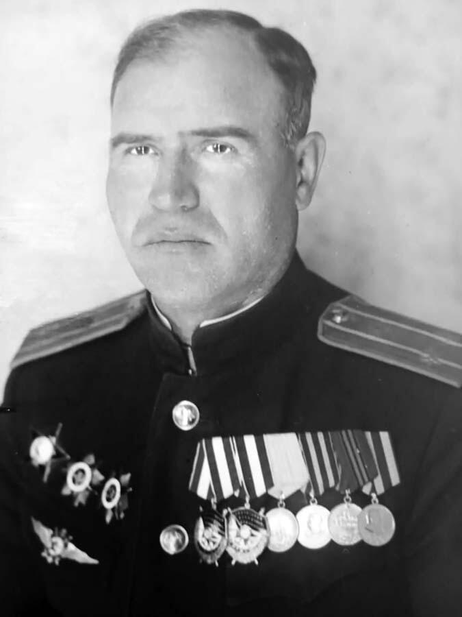 Подполковник Черных Василий Константинович. Предположительно 1944 г.