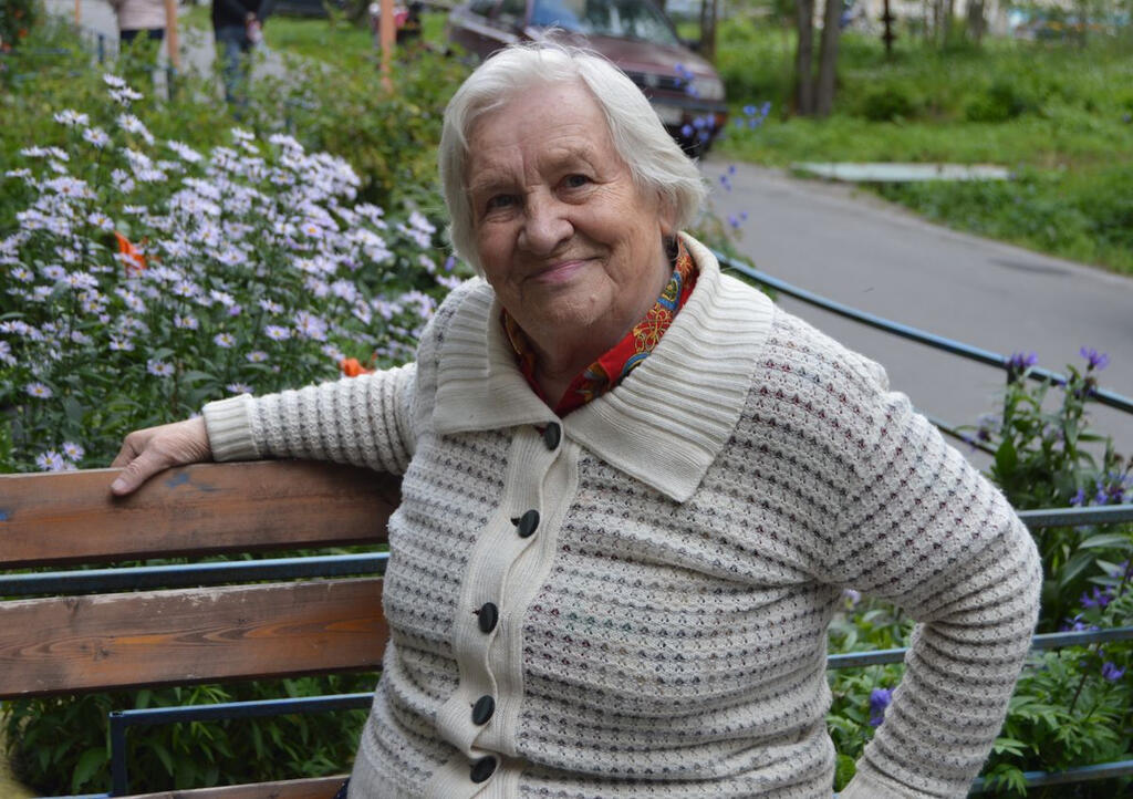 Зоя КАБЫШ. Старожил поселка Маргарита Шипулина.