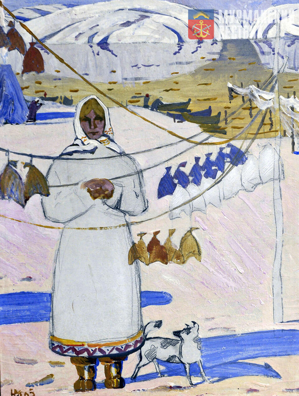 Николай Морозов. «Рыбачка».